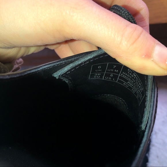 ✨SOLD✨ DR. MARTENS 1461 SMOOTH LEATHER PLATFORM - Picture 8 of 8